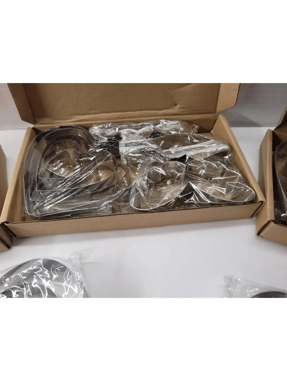 Lot Of Heart Butterflies Lips Cookie Cutters Stainless Steel Valentine’s Kit New